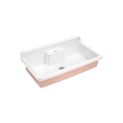 Farmstead 45'' top-/wall-mount single-bowl workstation farmhouse kitchen sink