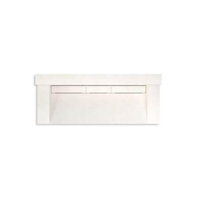 ConstellationE 60'' wall-mount trough lavatory system with backsplash by Kohler