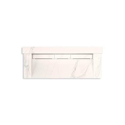 ConstellationE 60'' wall-mount trough lavatory system with backsplash by Kohler