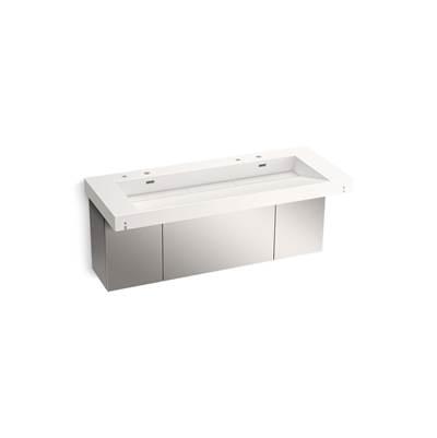 ConstellationE 60'' wall-mount trough lavatory system by Kohler
