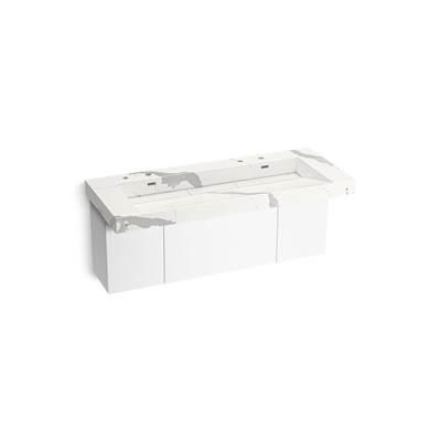 ConstellationE 60'' wall-mount trough lavatory system by Kohler