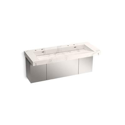 ConstellationE 60'' wall-mount trough lavatory system by Kohler