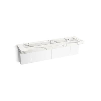 ConstellationE 90'' wall-mount trough lavatory system