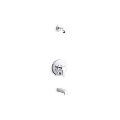 Kohler Pitch Rite-temp Bath and Shower Trim Kit with Push-button Diverter, Without Showerhead -... by Kohler