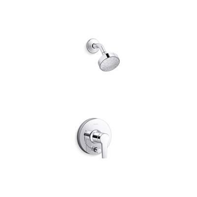 Kohler Pitch Rite-temp Shower Trim Kit with Push-button Diverter, 1.75 Gpm - Polished Chrome by Kohler