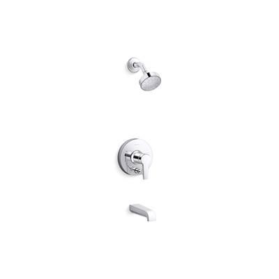 Kohler Pitch Rite-temp Bath and Shower Trim Kit with Push-button Diverter, 1.75 Gpm - Polished... by Kohler