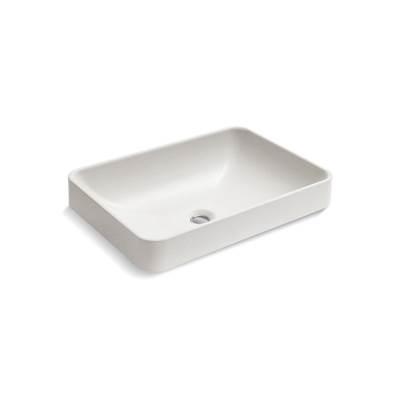 23'' rectangular vessel bathroom sink, no overflow