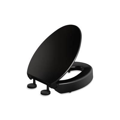 Elevated Quiet-CloseE elongated toilet seat
