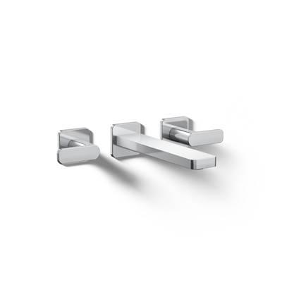 Kohler Parallel Wall-mount Bathroom Sink Faucet Trim, 1.2 Gpm - Polished Chrome by Kohler