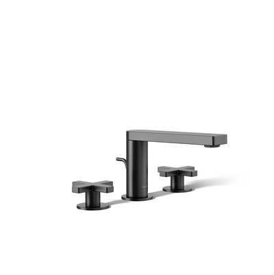 Composed Widespread bathroom sink faucet with Cross handles, 1.2 gpm by Kohler