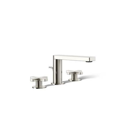 Composed Widespread bathroom sink faucet with Cross handles, 1.2 gpm by Kohler