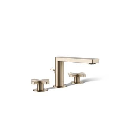 Composed Widespread bathroom sink faucet with Cross handles, 1.2 gpm by Kohler