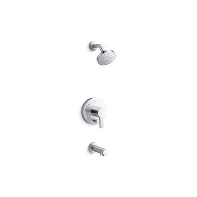 Elate Rite-Temp Bath And Shower Trim Kit With Push-Button Diverter 2.5 GPM - Polished Chrome by Kohler