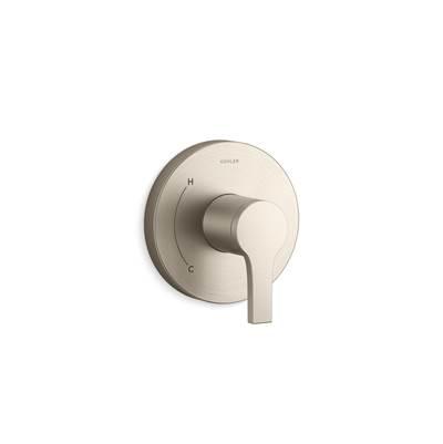 Elate Rite-Temp Valve Trim - Vibrant Brushed Nickel by Kohler