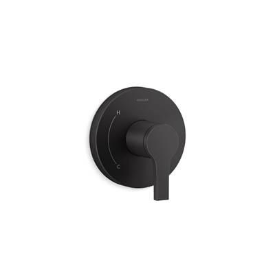 Elate Rite-Temp Valve Trim - Matte Black by Kohler