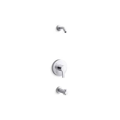 Elate Rite-Temp Bath And Shower Trim Kit Without Showerhead - Polished Chrome by Kohler