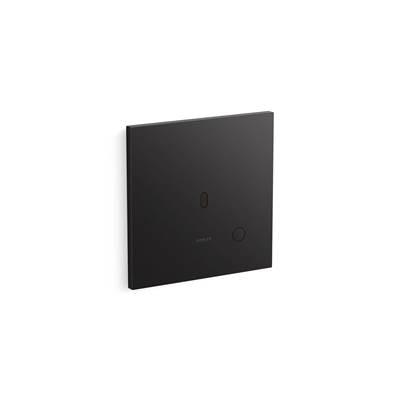 Kohler Metal Faceplate for Concealed Touchless Toilet Flushometer, 1.1 Gpf - Matte Black by Kohler
