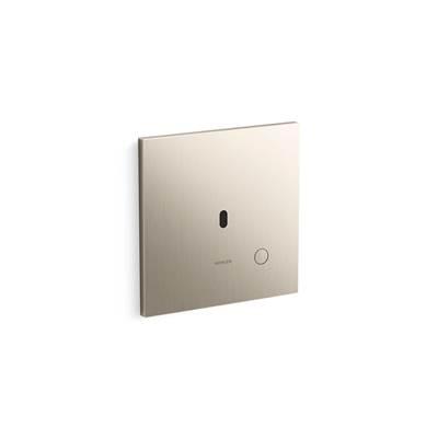 Kohler Metal Faceplate for Concealed Touchless Toilet Flushometer, 1.28 Gpf - Vibrant Brushed Nickel by Kohler
