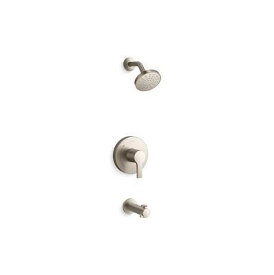 Elate Rite-Temp Bath And Shower Trim Kit 2.5 GPM - Vibrant Brushed Nickel by Kohler