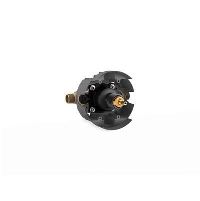 Pressure-balancing valve body and cartridge kit with stops by Kohler