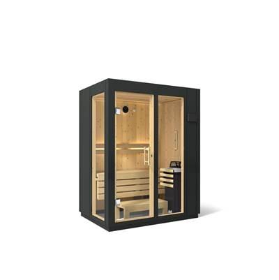 Two-person Indoor Sauna - Graphite Grey