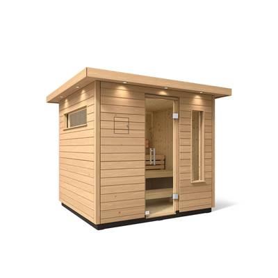 Five-person Outdoor Sauna - Douglas Fir by Kohler