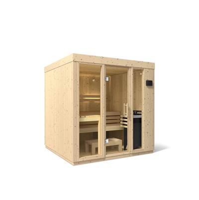 Five-person Indoor Sauna With Floor - Scandinavian Spruce by Kohler