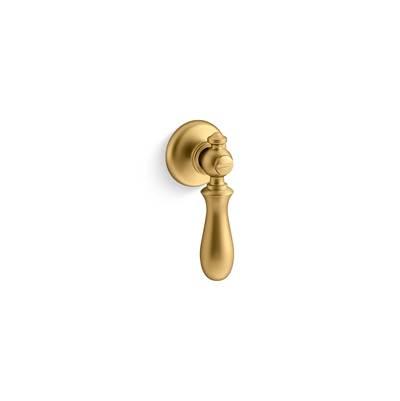 Harken Left-hand trip lever - Vibrant Brushed Moderne Brass