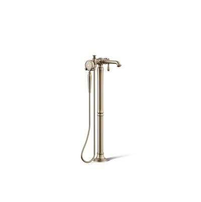 Artifacts Floor-mount bath filler trim with handshower by Kohler