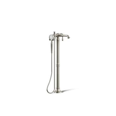 Artifacts Floor-mount bath filler trim with handshower by Kohler