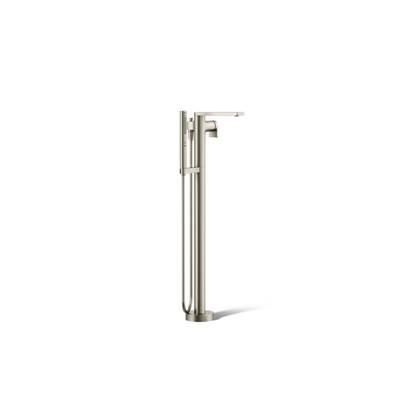 Composed Floor-mount bath filler trim with handshower by Kohler