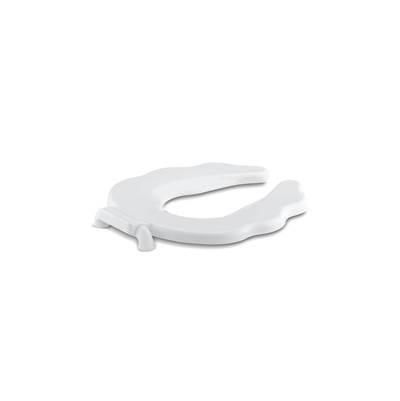 PrimaryE Commercial round-front toilet seat with antimicrobial agent