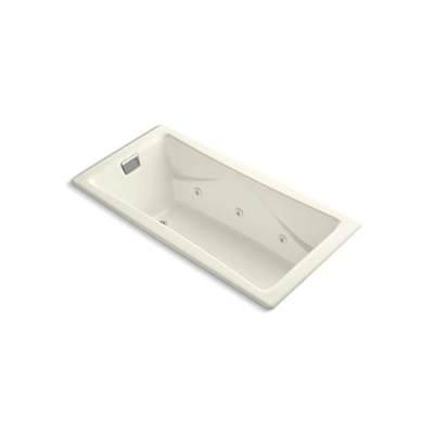 Kohler Tea-for-two 71-3/4'' X 36'' Drop-in/undermount Whirlpool Bath - Biscuit