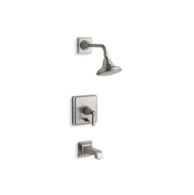 Kohler Pinstripe Pure Rite-temp Bath and Shower Trim Kit with Push-button Diverter and Lever... by Kohler