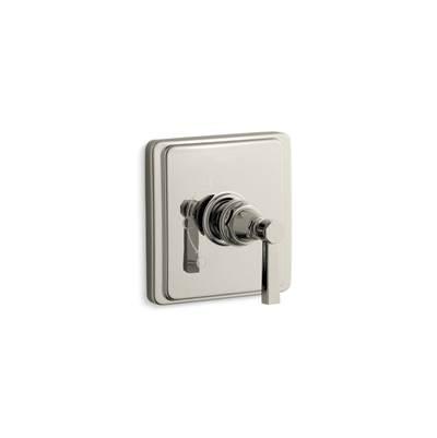 Kohler Pinstripe Pure Rite-temp Valve Trim with Lever Handle - Vibrant Polished Nickel by Kohler