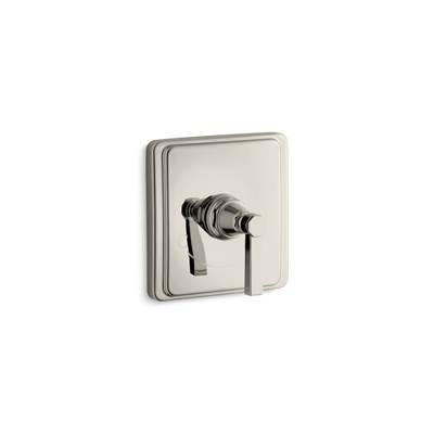 Kohler Pinstripe Mastershower Temperature Control Valve Trim with Lever Handle - Vibrant Polished...