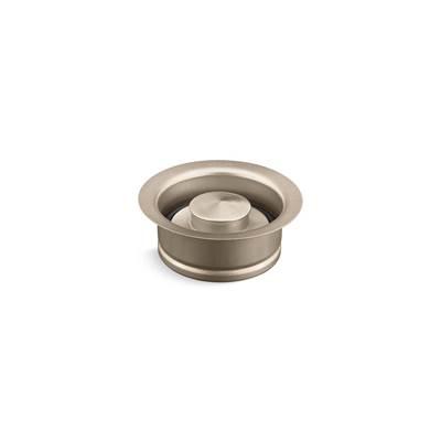 Disposal flange with stopper