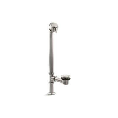 Artifacts 1-1/2'' pop-up bath drain for above- and through-the-floor freestanding bath installations by Kohler