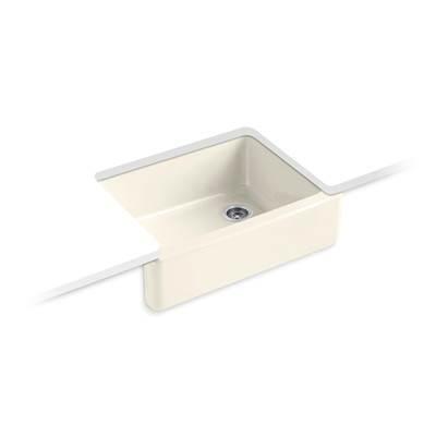 Whitehaven 29-3/4'' undermount single-bowl farmhouse kitchen sink - Biscuit