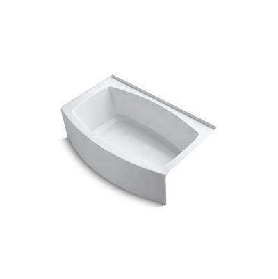 Expanse 60'' x 32'' alcove bath, right drain - White by Kohler