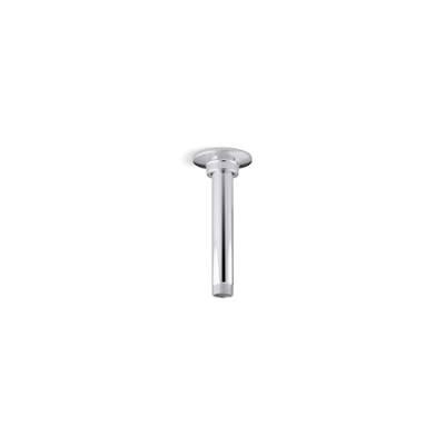 6'' ceiling-mount single-function rainhead arm and flange by Kohler