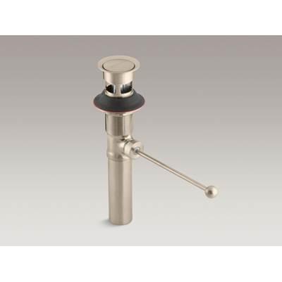 Kohler Premier Pop-up Drain, Exposed, with Overflow - Vibrant Brushed Bronze by Kohler