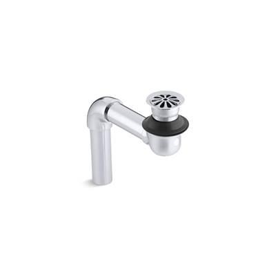 Bathroom sink offset drain with open strainer by Kohler