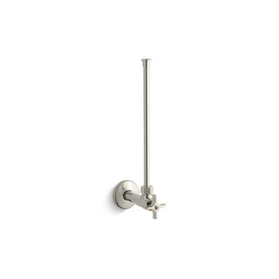 1/2'' NPT angle supply with stop with cross handle and annealed vertical tube by Kohler