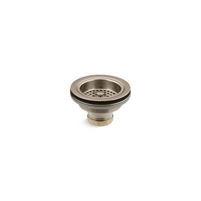 Duostrainer Sink drain and strainer basket, less tailpiece - Vibrant Brushed Bronze by Kohler