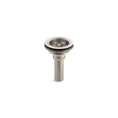 Duostrainer Sink drain and strainer with tailpiece - Vibrant Polished Nickel by Kohler