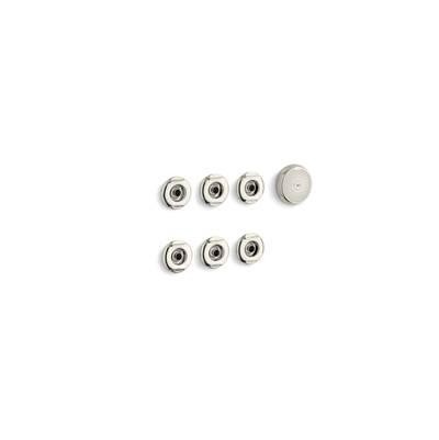 Flexjet Whirlpool trim kit with six jets - Vibrant Polished Nickel