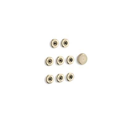 Flexjet Whirlpool trim kit with eight jets - Vibrant French Gold