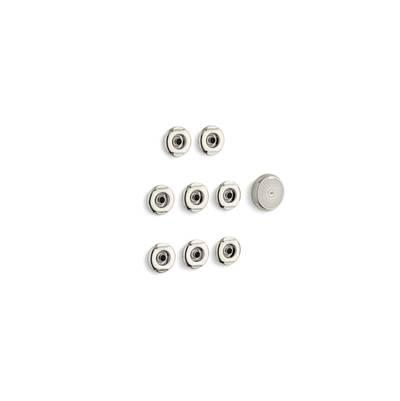 Flexjet Whirlpool trim kit with eight jets - Vibrant Polished Nickel by Kohler