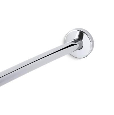 Expanse Contemporary design curved shower rod - Polished Stainless by Kohler